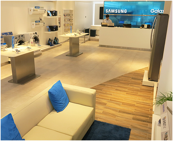 Centro do Produtos Samsung Brandshop